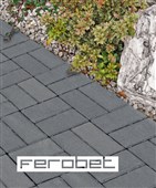 FEROBET Dlažba PARKETA Standard 8cm Antracit